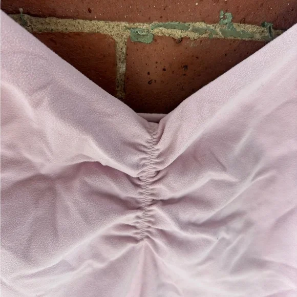 Aritzia TNA Butter Pointe Ballerina Leotard Light Pink - Picture 5 of 7